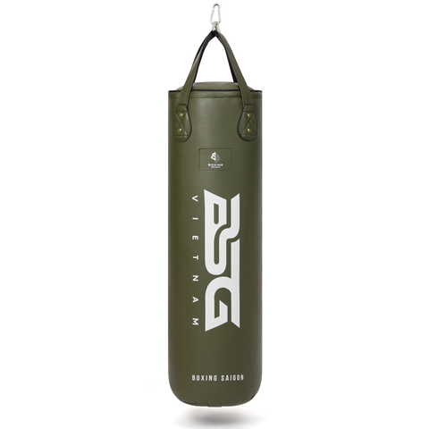 Bao cát Boxing Saigon Newgen Punching Bag 1m2 - Green/White
