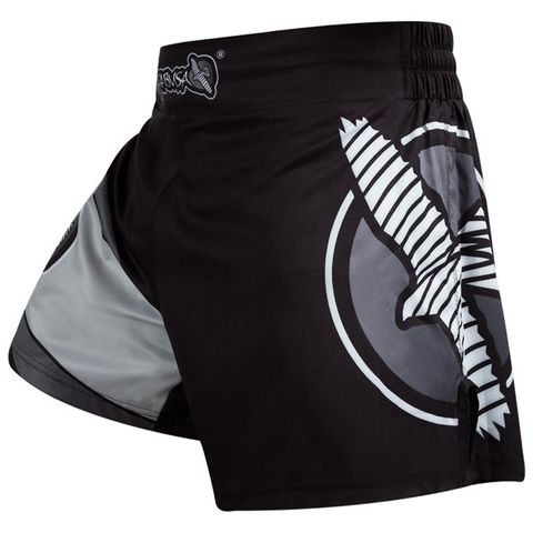 Quần Hayabusa Kickboxing Shorts - Black/Grey