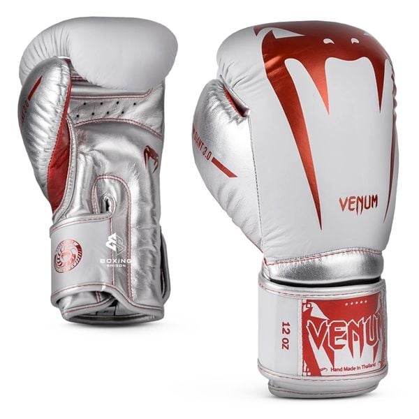 Găng Tay Venum Giant 3.0 Boxing Gloves - Red/Silver