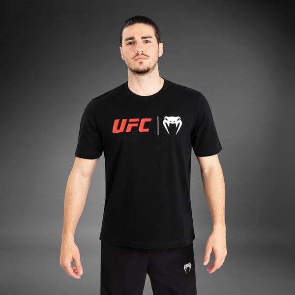 Áo UFC Venum Classic T-Shirt - Black/Red