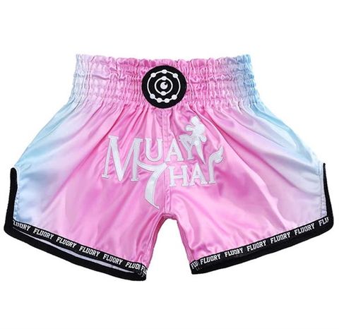 Quần FLUORY Muay Thai Shorts MTSF116 - Pink