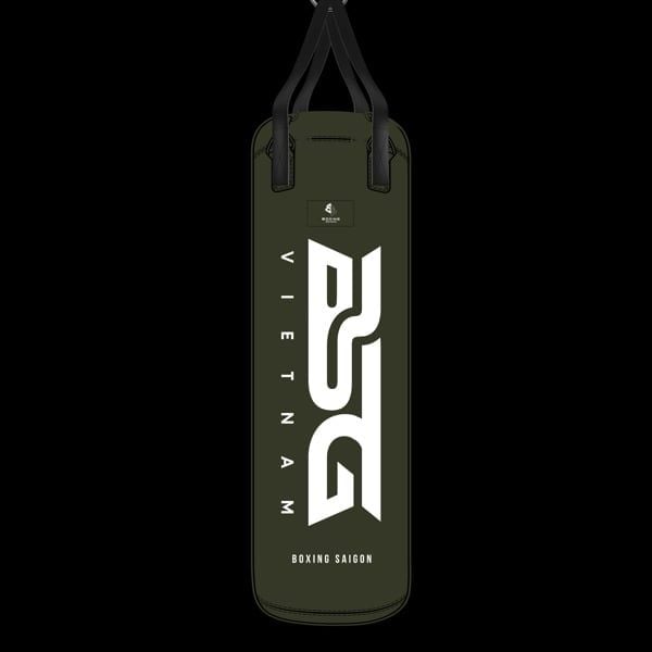 Bao cát Boxing Saigon Newgen Punching Bag 1m2 - Green/White