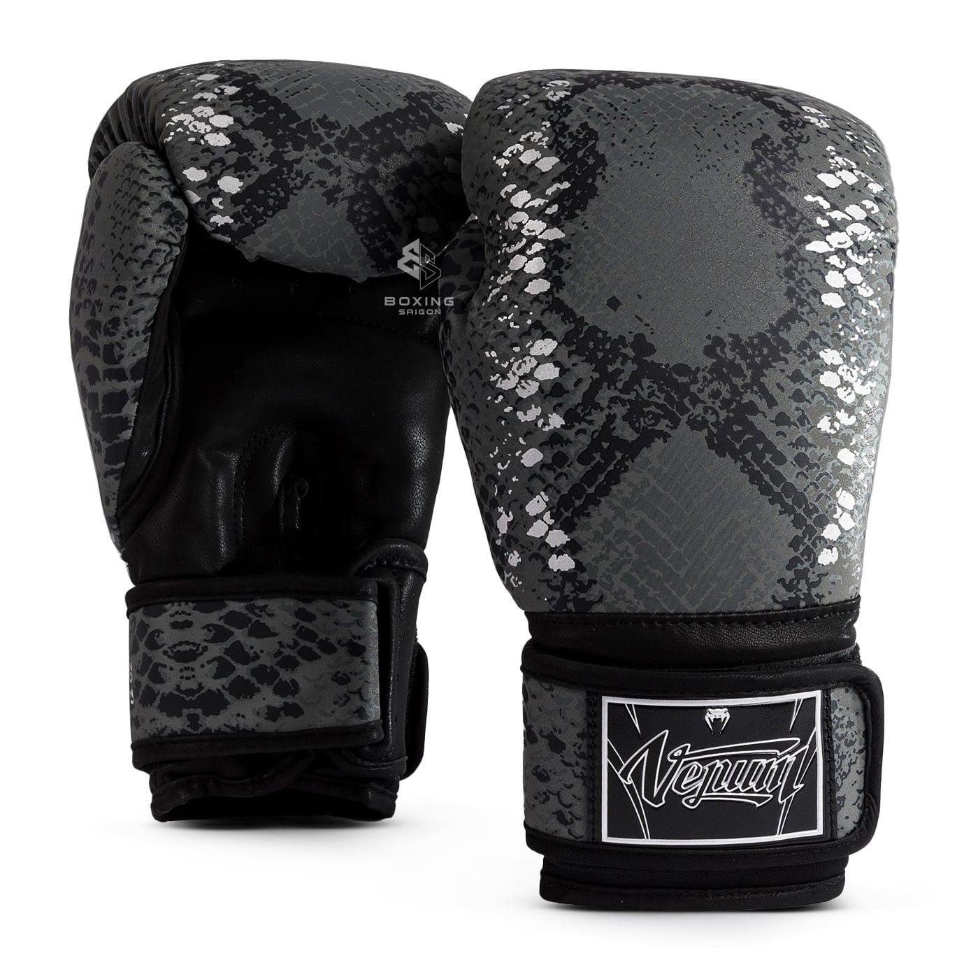 Găng Tay Venum Amazonia Boxing Gloves - Dark Grey