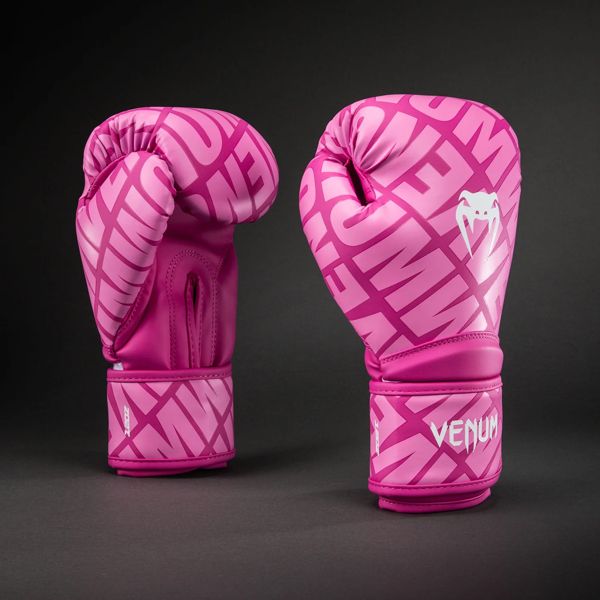 Găng Venum Contender 1.5 XT 3D Boxing Gloves - Candy Pink/ White