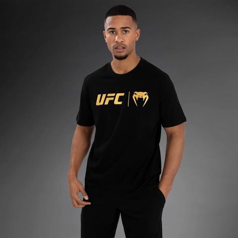 Áo UFC Venum Classic T-Shirt - Black/Gold