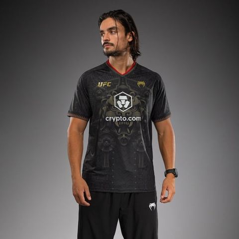 Áo Venum Noche 2.0 UFC by Venum Authentic Fight Night Men’s Black Walkout Jersey - Black