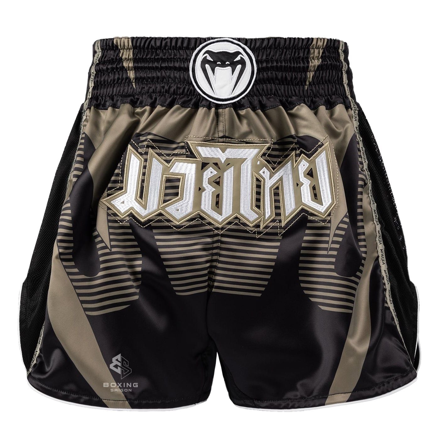 Quần Venum Adrenaline Muay Thai Shorts - Black/Sand