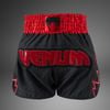Quần Venum Inferno Muay Thai Shorts - Charcoal Grey/Red