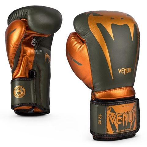 Găng Tay Venum Giant 3.0 Boxing Gloves - Khaki/Bronze