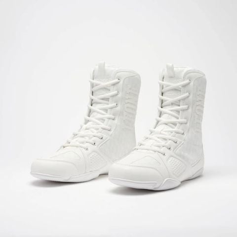 Giày Leone CL102 Professional Boxing Shoes - White