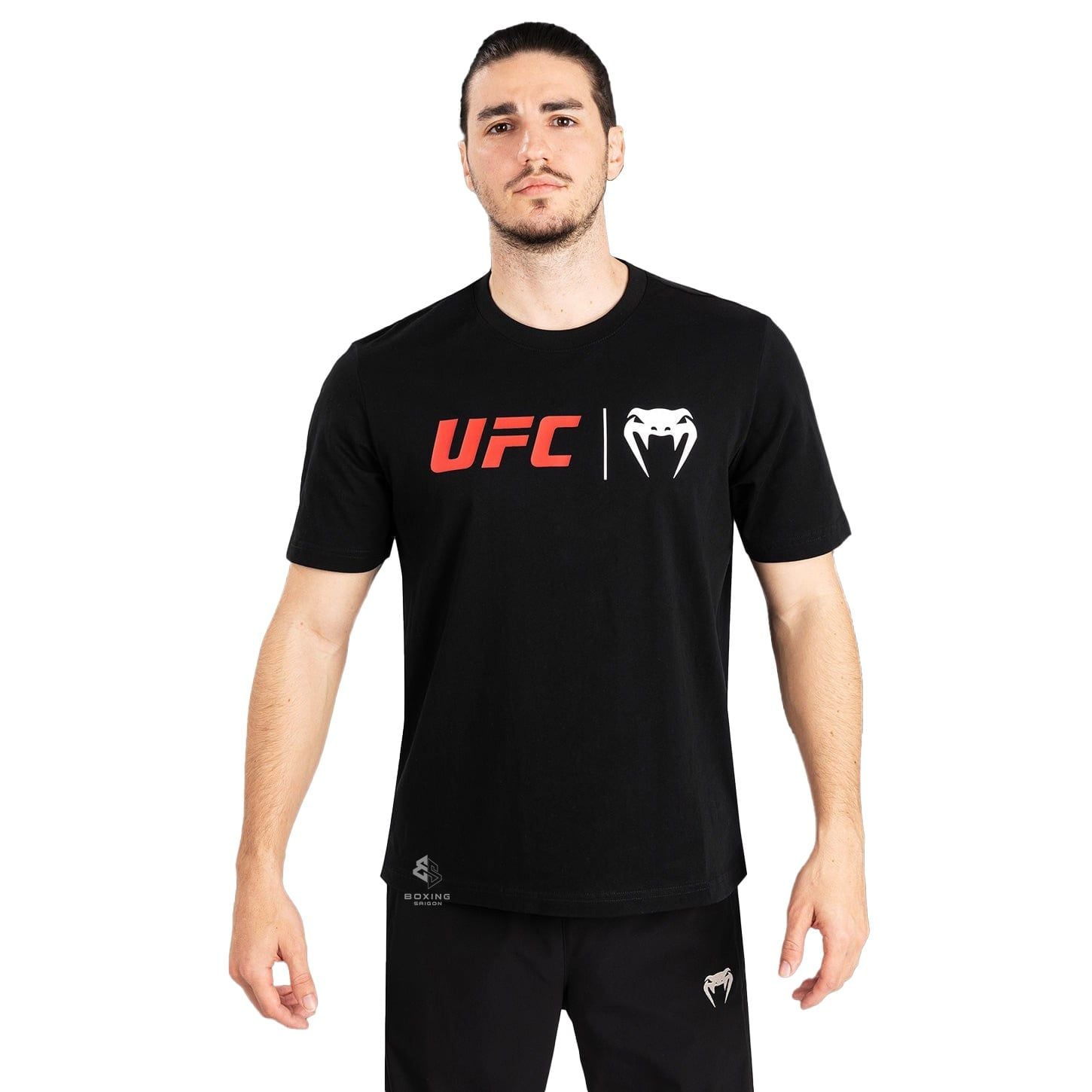 Áo UFC Venum Classic T-Shirt - Black/Red