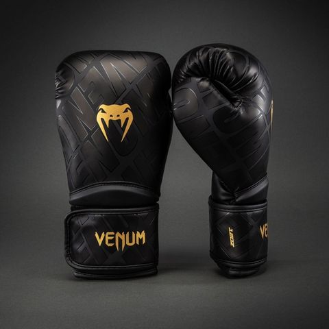 Găng Venum Contender 1.5 XT 3D Boxing Gloves - Black/ Gold