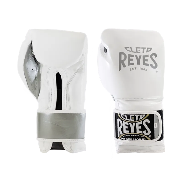 Găng Tay Cleto Reyes Training Gloves with Hook and Loop Closure - Silver Storm