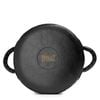 Đích Đấm Everlast 1910 Pro Leather Round Strike Pad - Black