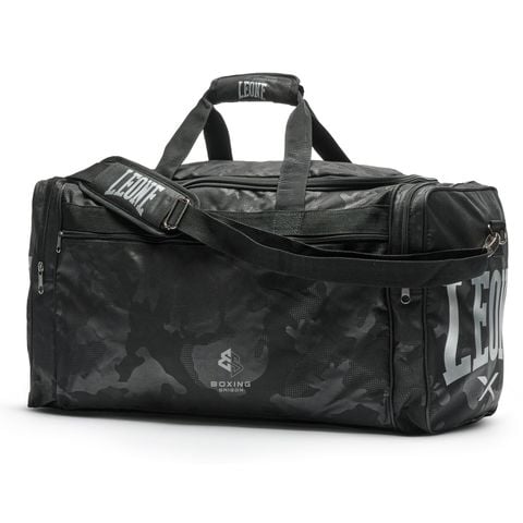 Túi Leone Duffel Bag - Black Camo