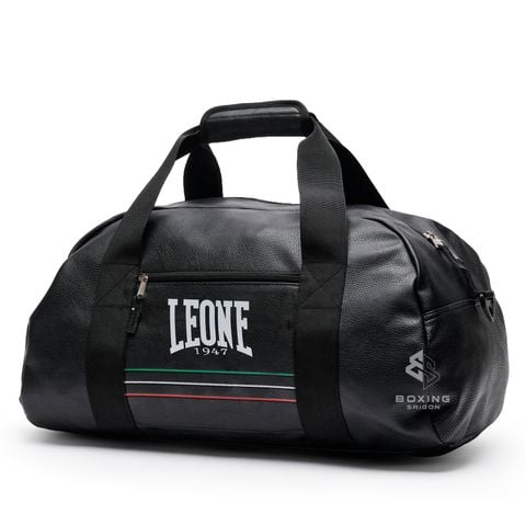 Túi Leone Flag Duffel Bag - Black