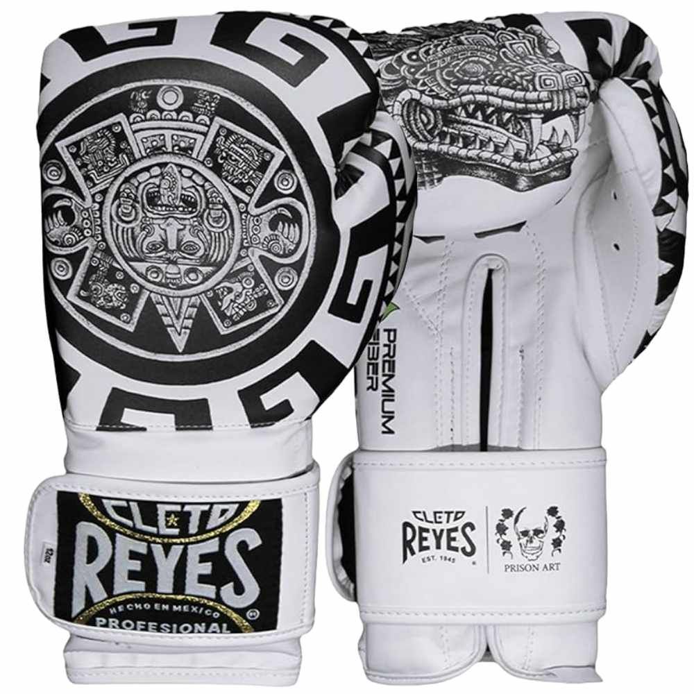 Găng Tay Cleto Reyes Training Gloves With Hook And Loop Closure – Aztec Calendar