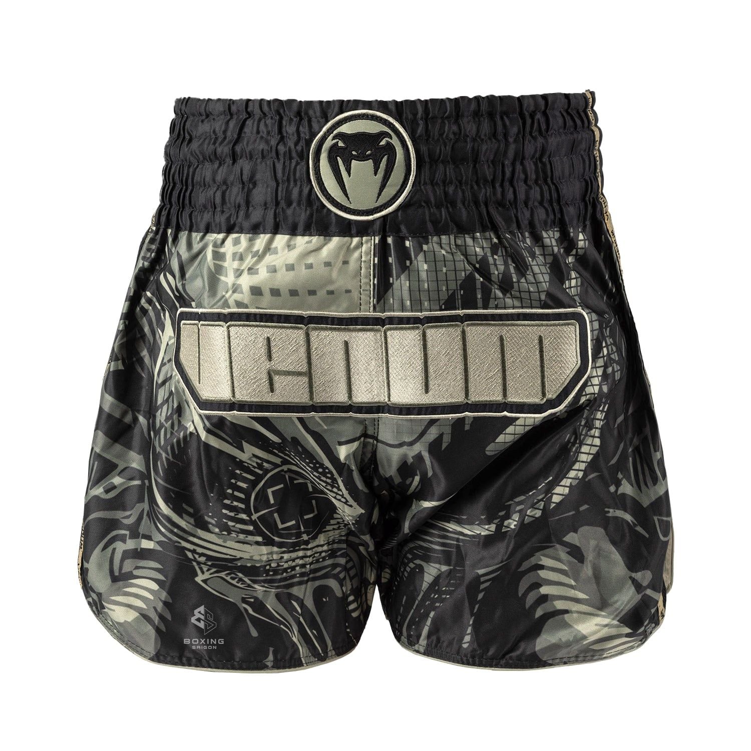 Quần Venum Invader Muay Thai Shorts - Black/Sand