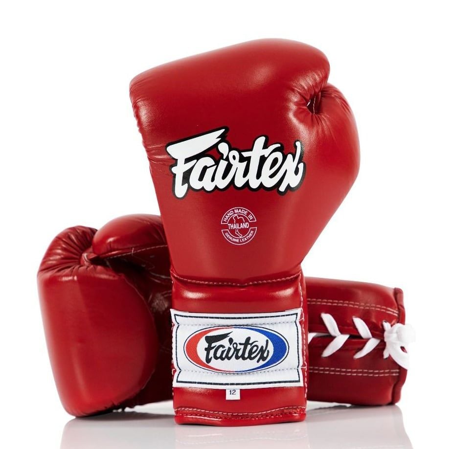 Găng Tay Fairtex BGL7 Pro Training Gloves Mexican Style Lace Up