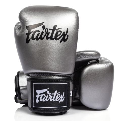 Găng Tay Fairtex BGV1C-PLUS Boxing Gloves - Gun Metallic