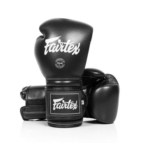 Găng Tay Fairtex BGV9C-Plus Mexican Style Boxing Gloves - Black