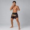 Quần Fairtex BS1920 Lava Slim Cut Muay Thai Shorts - Black