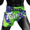 Quần Fairtex BS1928 Street King Slim Cut Muay Thai Shorts - Green