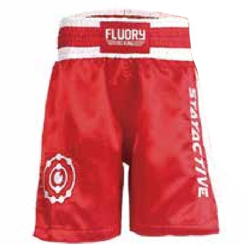 Quần FLUORY Kids Boxing Trunks BCF05 - Red