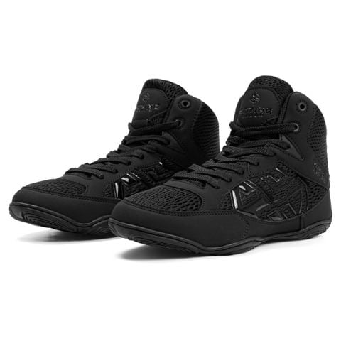 Giày Boxing Saigon Professional Training Shoes - Black