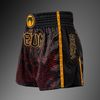 Quần Venum Quetzal Fury Muay Thai shorts - Black/Fury Red/ Tangerine