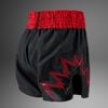 Quần Venum Inferno Muay Thai Shorts - Charcoal Grey/Red