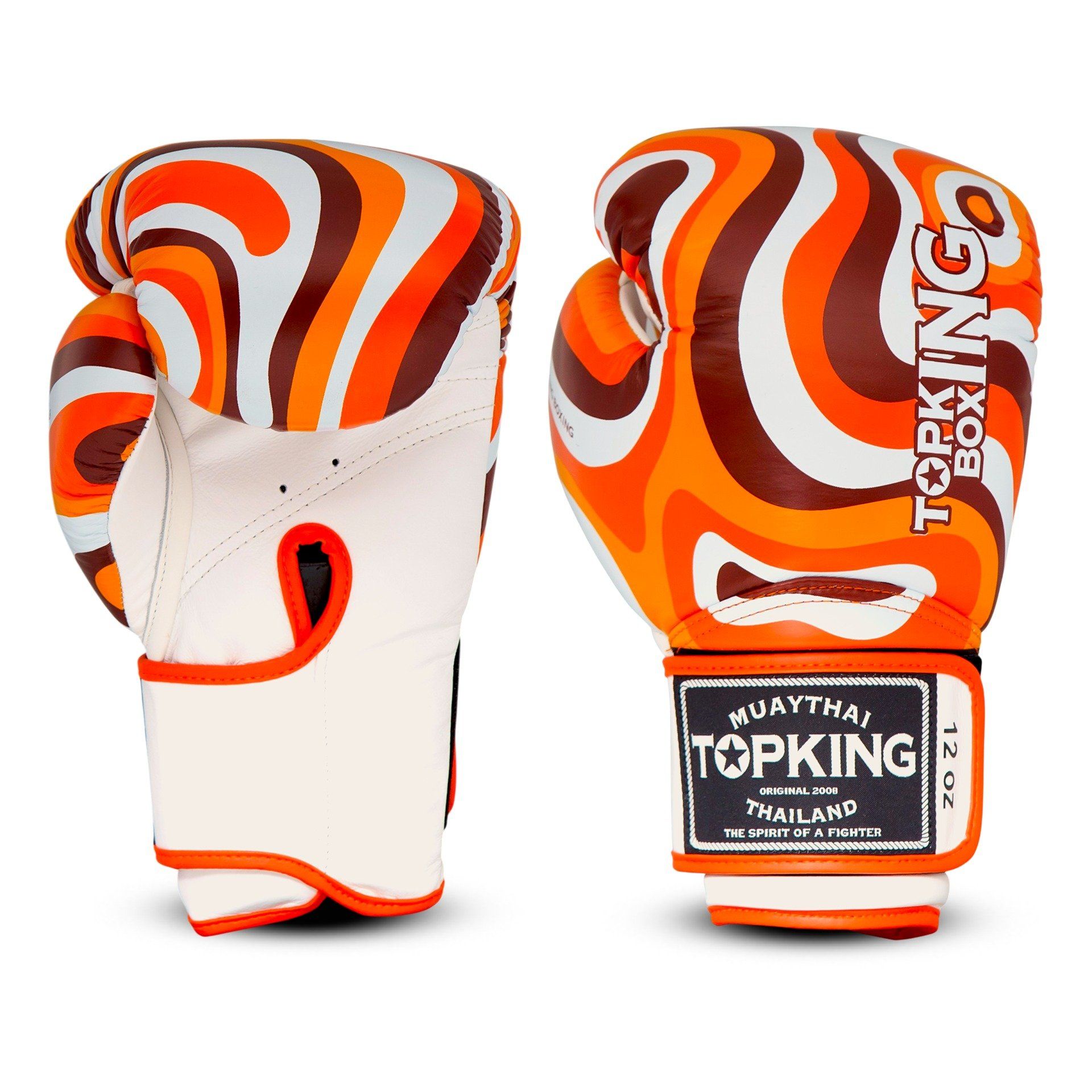 Găng Tay Topking TKBGLV Boxing Gloves - Orange Lava