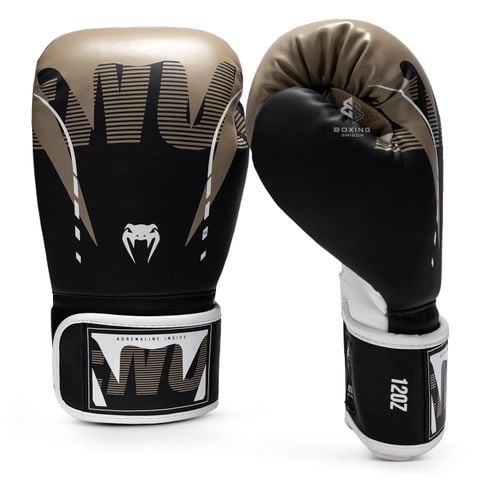 Găng Tay Venum Adrenaline Boxing Gloves - Black/Sand