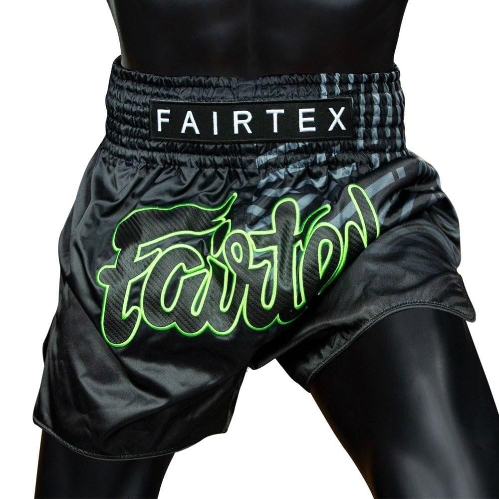 Quần Fairtex BS1924 Racer Slim Cut Muay Thai Shorts - Black