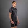 Áo Venum Midnight Fury Dry-Tech TShirt - Black/Grey/Silver