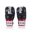 Găng Tay MMA Fairtex FGV18 Super Sparring Grappling Gloves - Black/Red