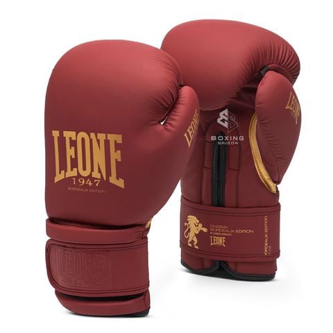 Găng Tay Leone Boxing Gloves - Bordeaux Edition