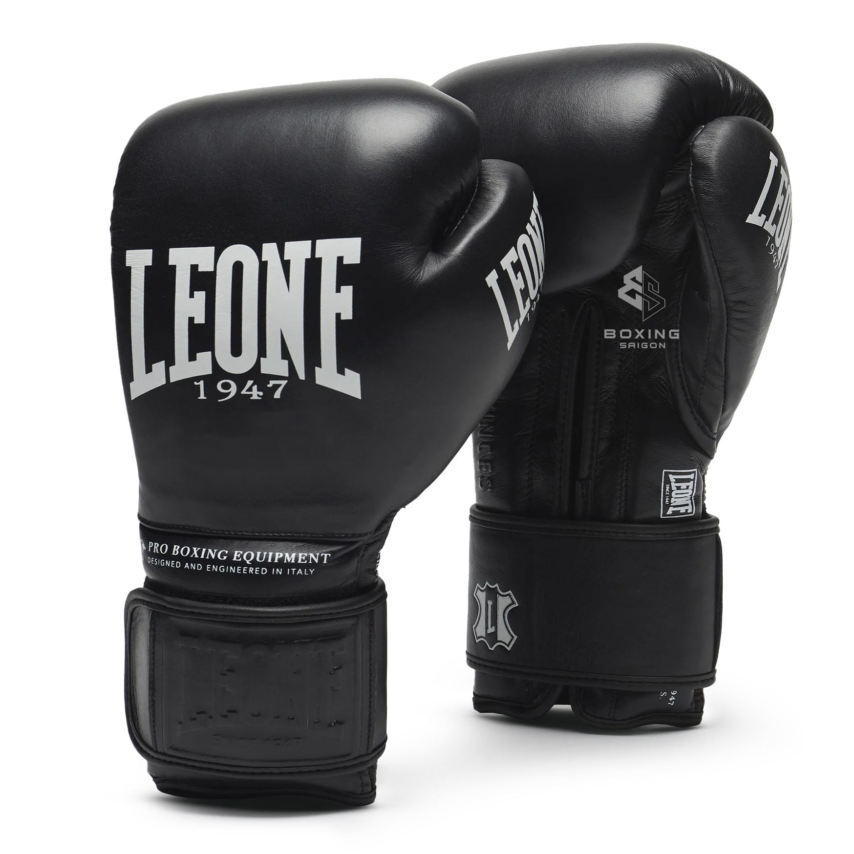 Găng Tay Leone The Greatest Boxing Gloves - Black