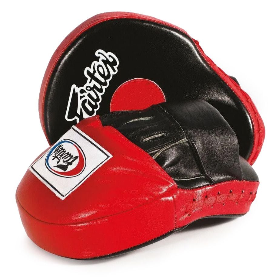 Đích Đấm Fairtex Fmv9 Ultimate Contoured Focus Mitts - Black/Red