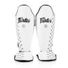Bảo Hộ Chân Fairtex Sp5 Competition Muay Thai Shin Guards - White