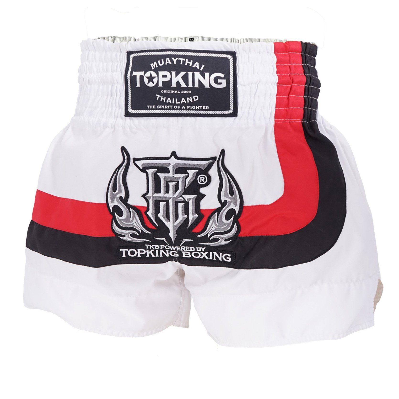 Quần Topking TKTBS-248 Muay Thai Shorts - White