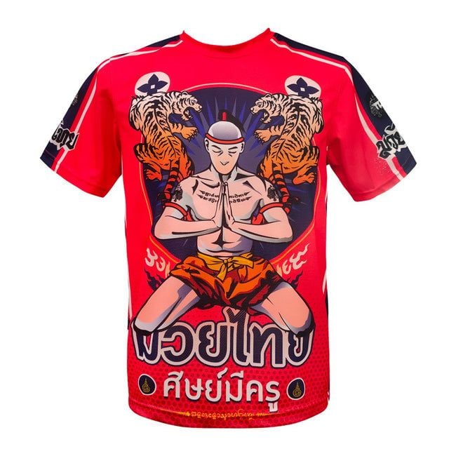 Áo TUFF Muay Thai Shirts Training Motivation Respect Your Master (Sit Mee Kru)