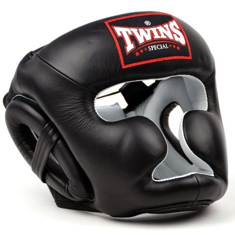 Bảo Hộ Đầu Twins HGL3 Sparring Headguard - Black