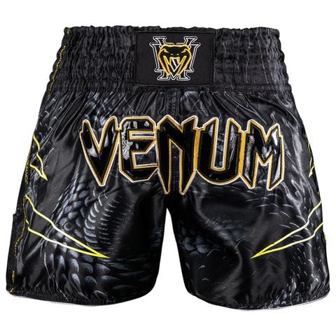 Quần Venum Matupa Muay Thai Shorts - Black/Grey/Gold