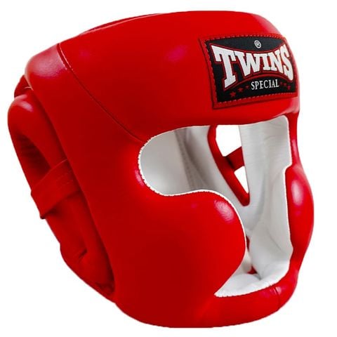 Bảo Hộ Đầu Twins HGL3 Sparring Headguard - Red