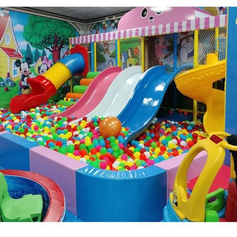 Máng trượt 3 làn khu vui chơi