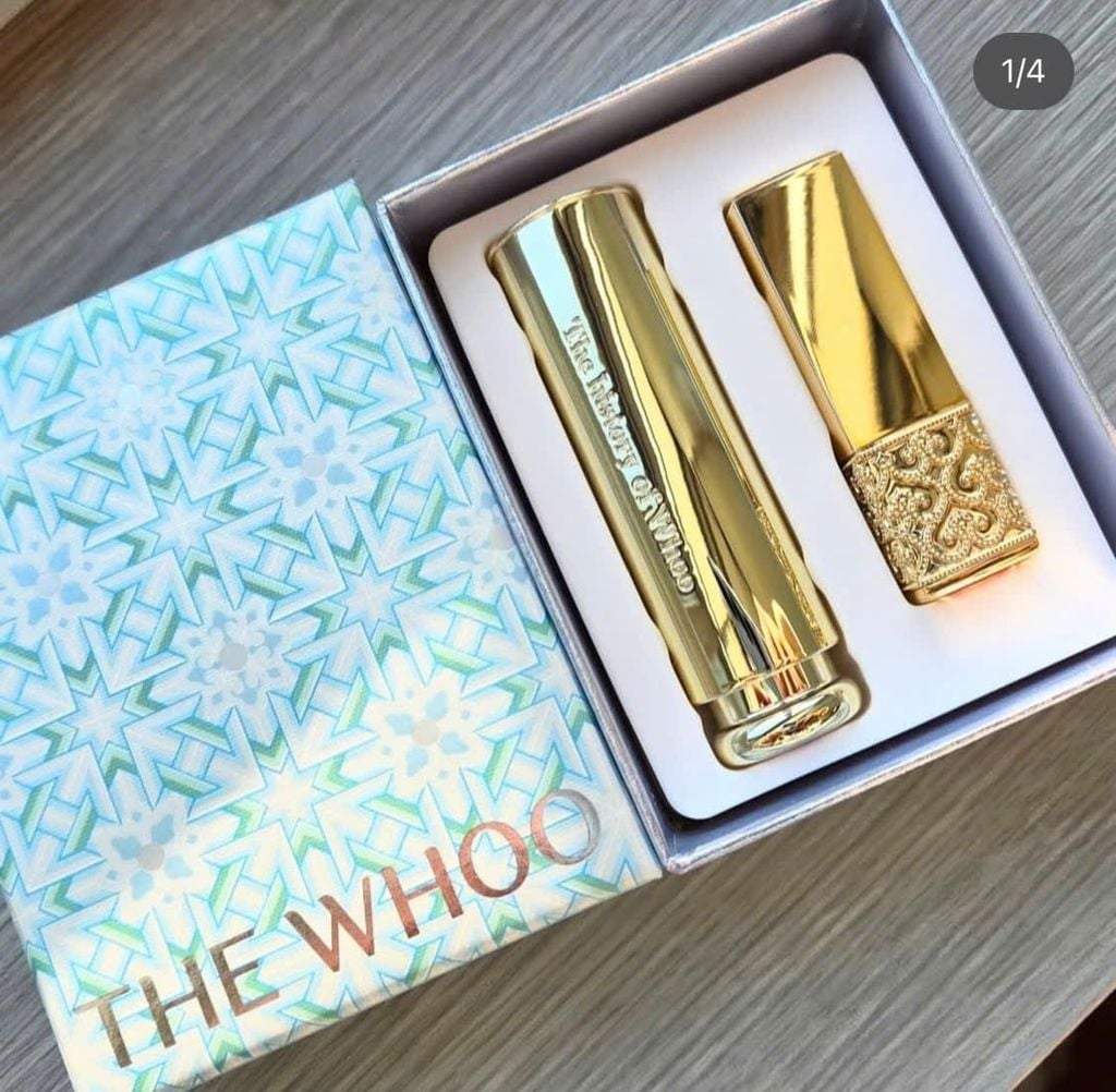 Quà Giáng Sinh Tinh Tế: Bộ Son Dưỡng Môi The History Of Whoo