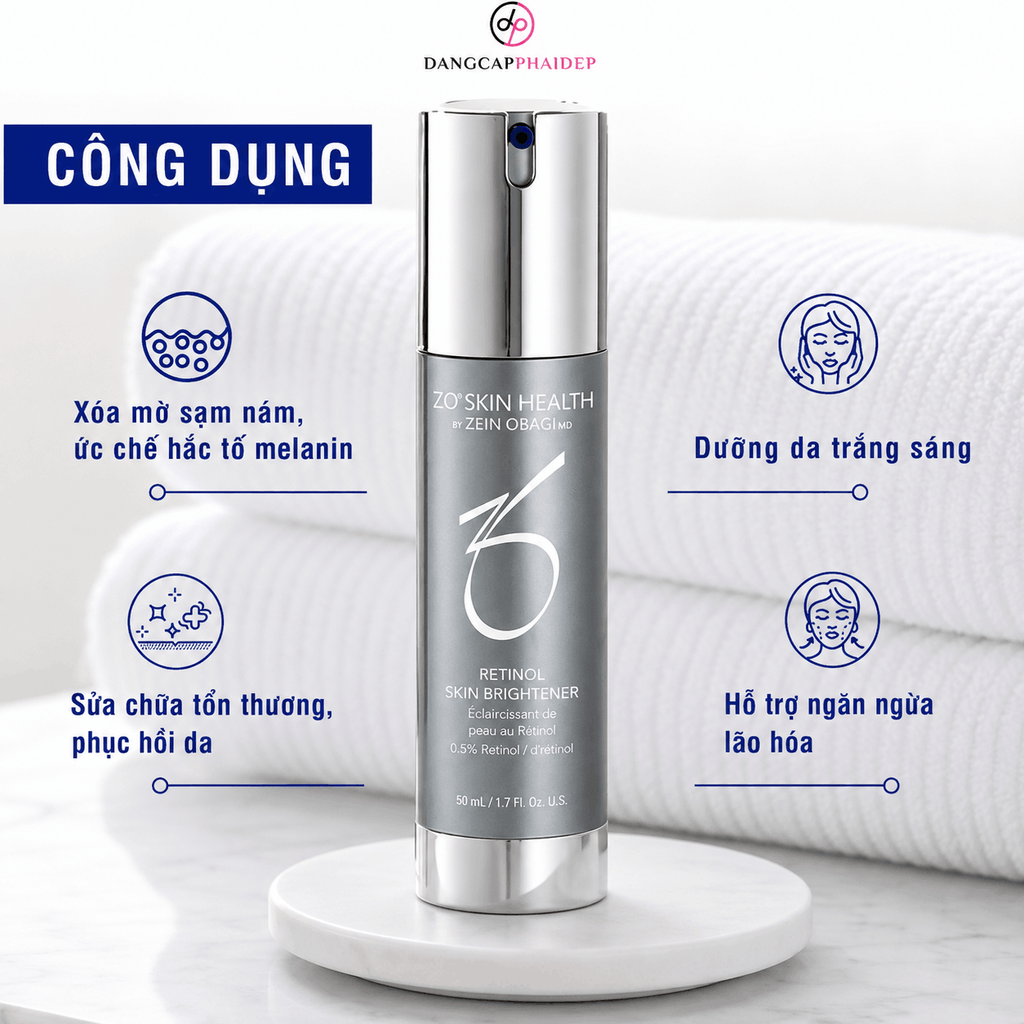 Kem Dưỡng Zo Skin Health Retinol 0.5% 50ML ( Lỗi hộp nhẹ)