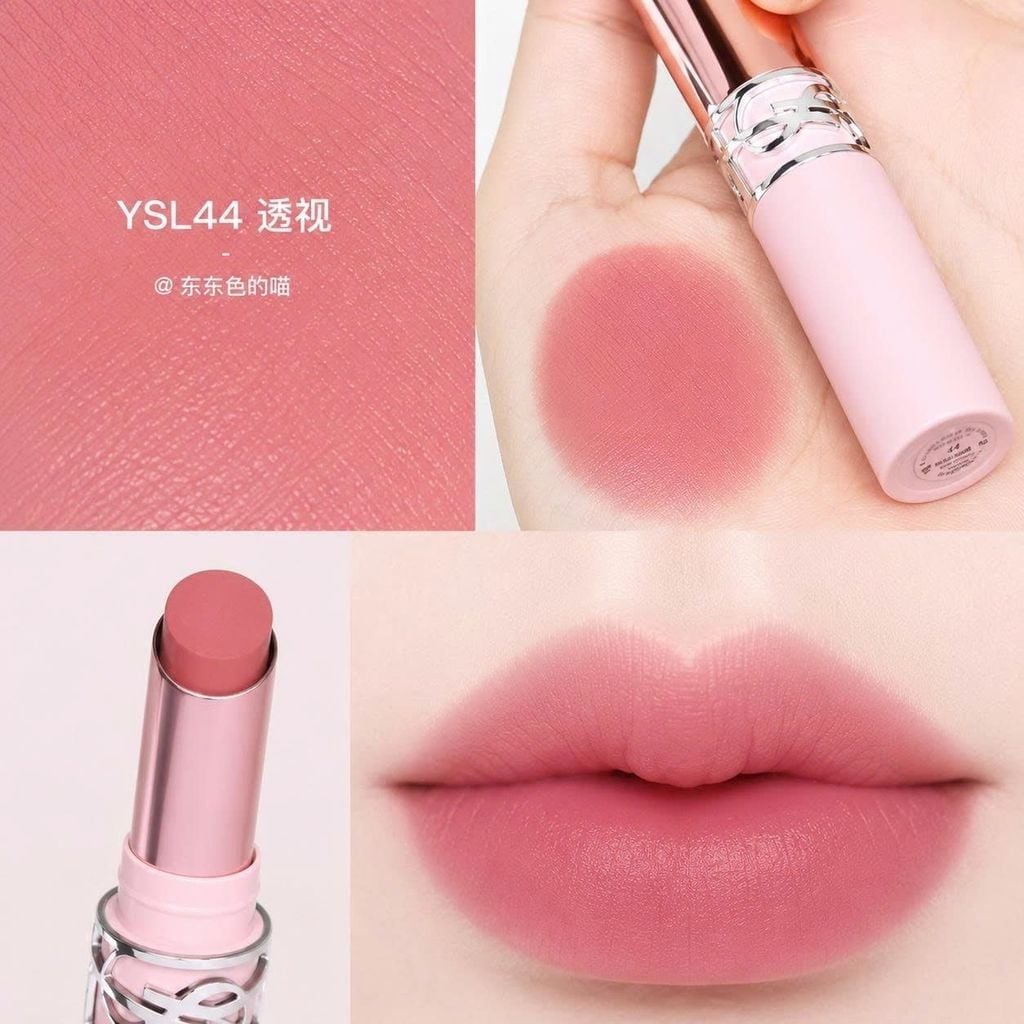 Quà Đặc Biệt 20/10: Son YSL Lovenude Lip Blusher 44 Nude Lavallière