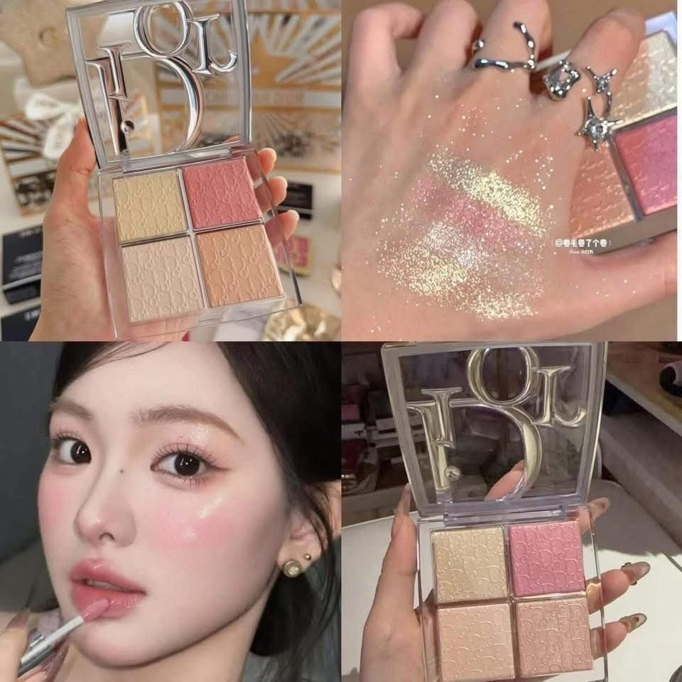 Phấn Bắt Sáng Dior Backstage Glow Maximizer 004 Rose Gold Glow